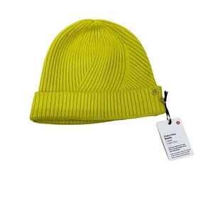Lululemon Crazy Cozy Merino Wool Blend Knit Beanie Hat Cap LW9CT0S Womens OS NEW